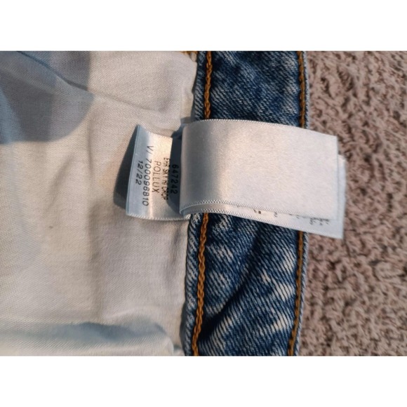 Old Navy Extra High-Rise Sky-Hi Wide-Leg Jeans Women's 12 Light Wash Raw Hem - Picture 8 of 10